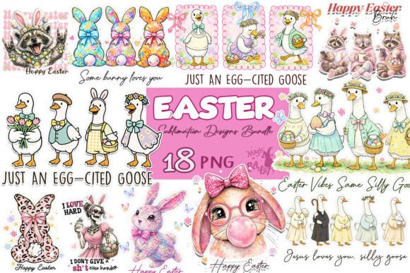 Download Easter Sublimation Bundle PNG - Easter sublimation Collection