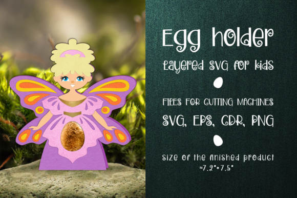 Download Fairy Easter Egg Holder Template - Fairy easter Collection