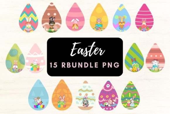 Download 15 Easter Sublimation Earring Designs - Easter sublimation Collection