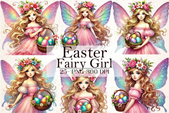 Download Fairy Easter Girl Clipart - Fairy easter Collection