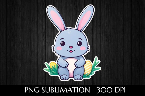 Download Easter Bunny with Eggs PNG - Premium Resources