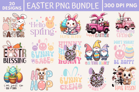 Download Easter Png Bundle, Easter Sublimation - Easter sublimation Collection